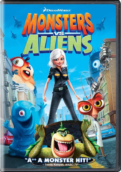 monster vs aliens dvd